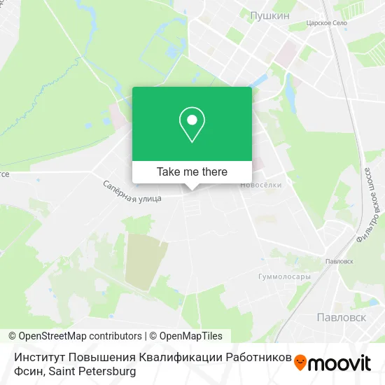 Институт Повышения Квалификации Работников Фсин map