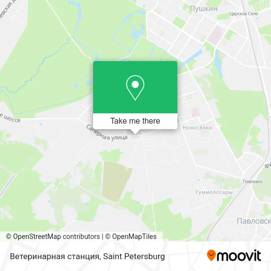 Ветеринарная станция map