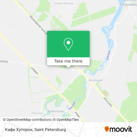 Кафе Хуторок map