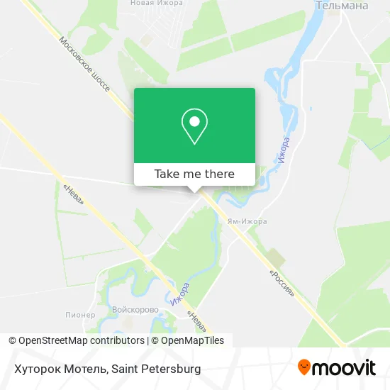 Хуторок Мотель map