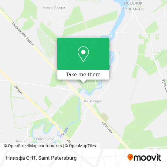 Нииэфа СНТ map