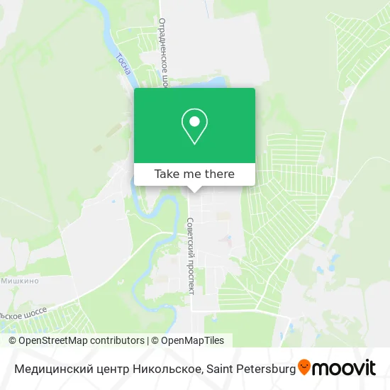 Медицинский центр Никольское map