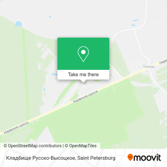 Кладбище Русско-Высоцкое map