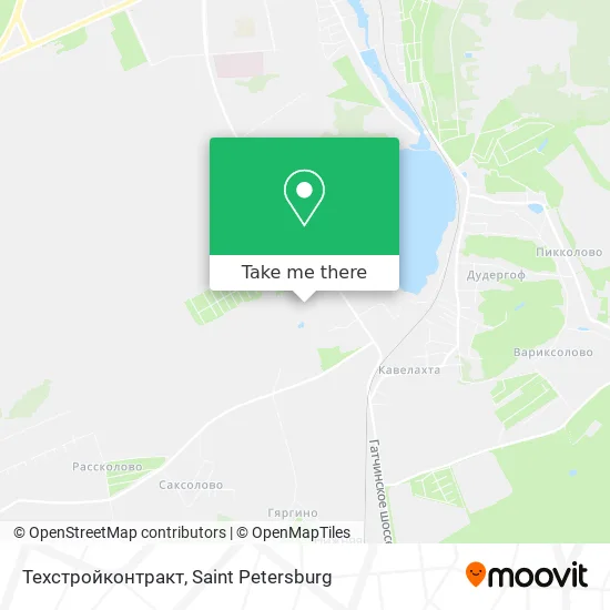 Техстройконтракт map