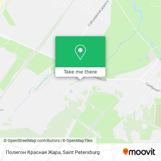 Полигон Красная Жара map