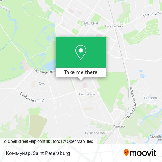 Коммунар map