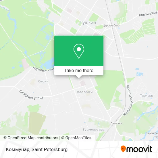 Коммунар map