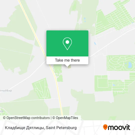 Кладбище Дятлицы map