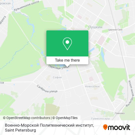 Военно-Морской Политехнический институт map