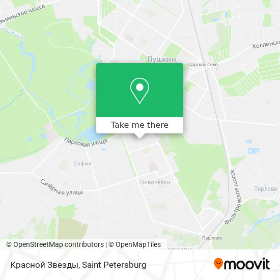 Красной Звезды map