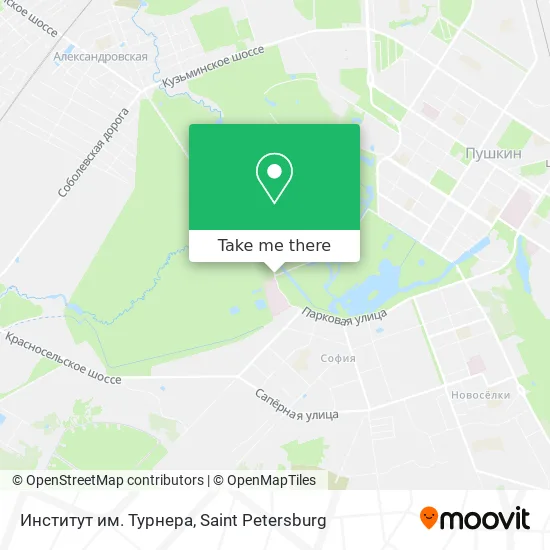 Институт им. Турнера map