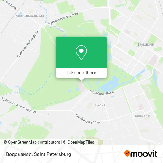 Водоканал map