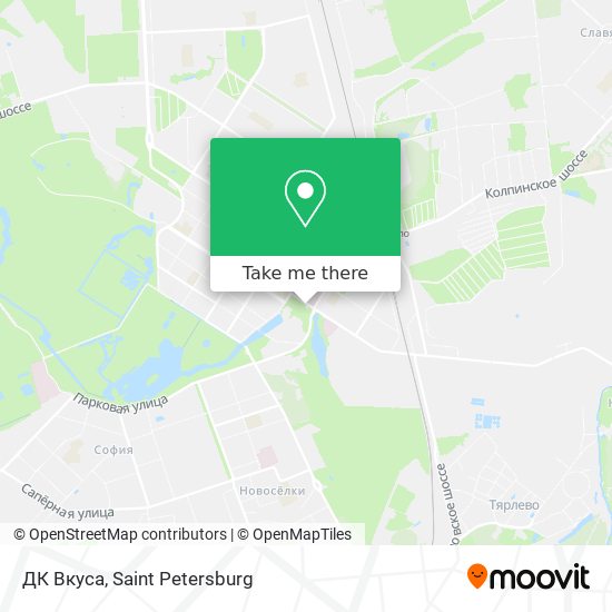 ДК Вкуса map