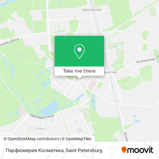 Парфюмерия Косметика map