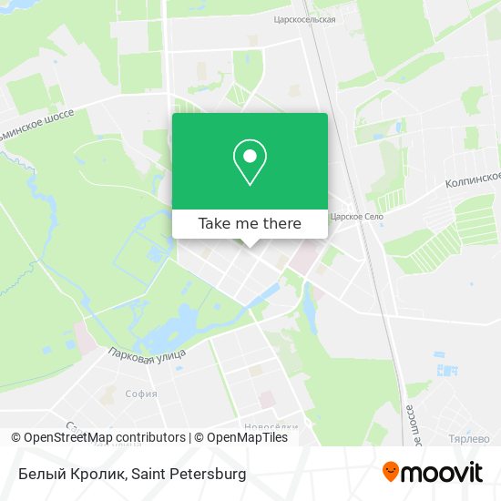 Белый Кролик map