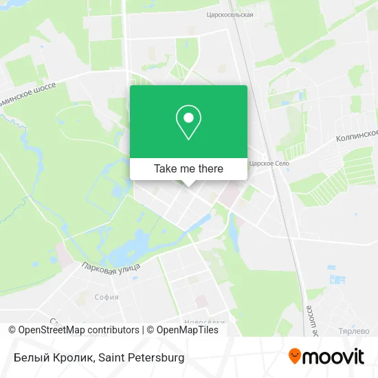 Белый Кролик map