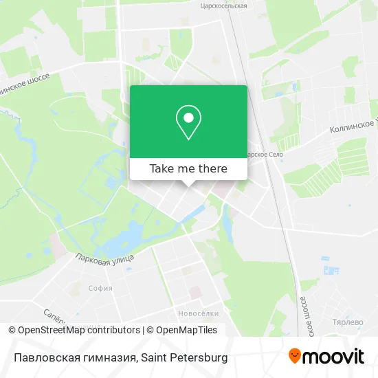 Павловская гимназия map