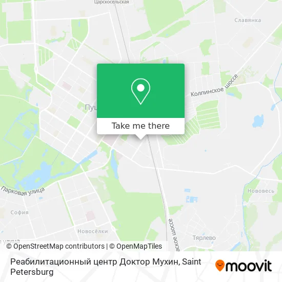 Реабилитационный центр Доктор Мухин map