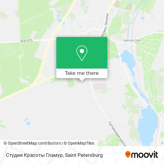 Студия Красоты Гламур map