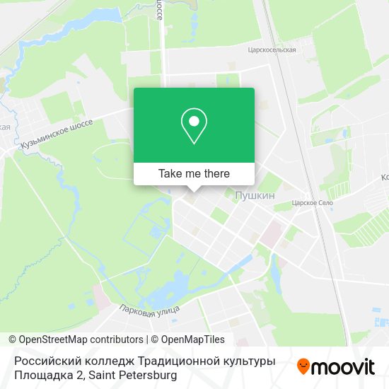 Российский колледж Традиционной культуры Площадка 2 map