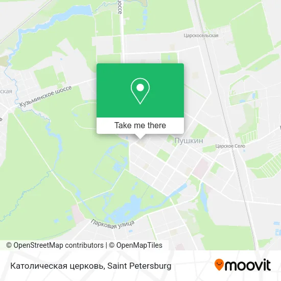Католическая церковь map
