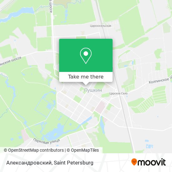 Александровский map