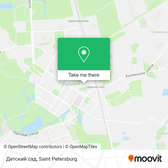 Детский сад map