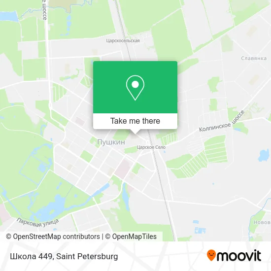 Школа 449 map