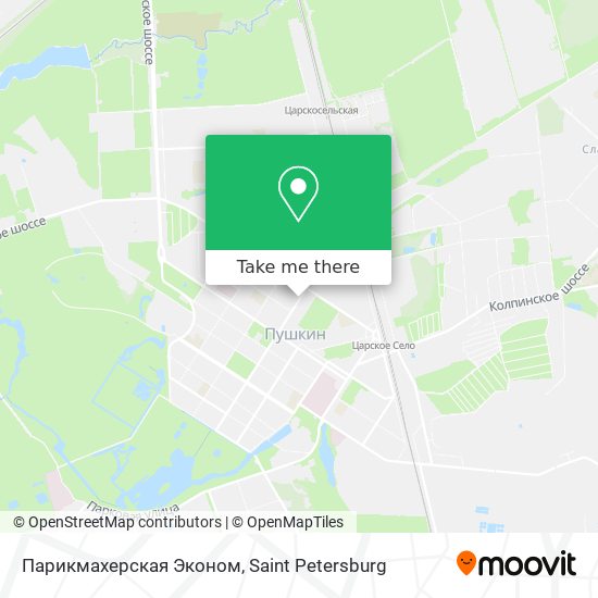 Парикмахерская Эконом map