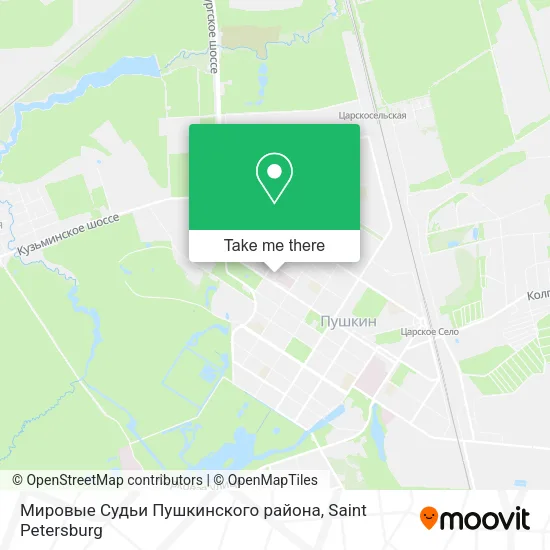 Мировые Судьи Пушкинского района map