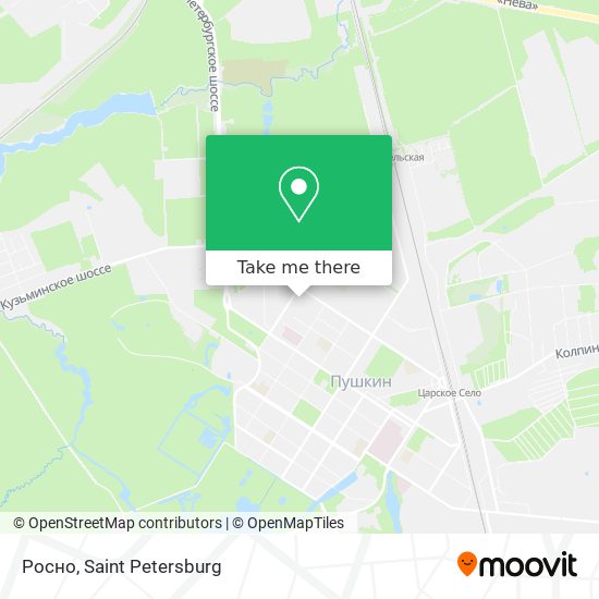 Росно map