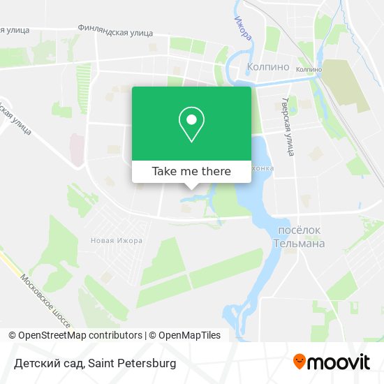 Детский сад map