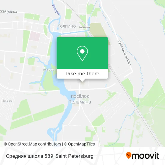 Средняя школа 589 map