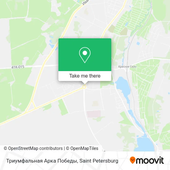 Триумфальная Арка Победы map