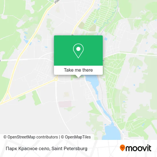Парк Красное село map