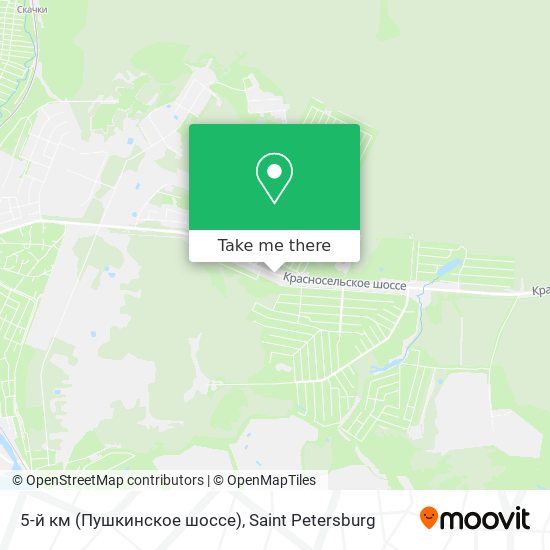 5-й км (Пушкинское шоссе) map