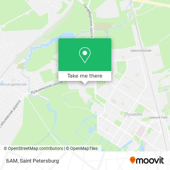 БАМ map