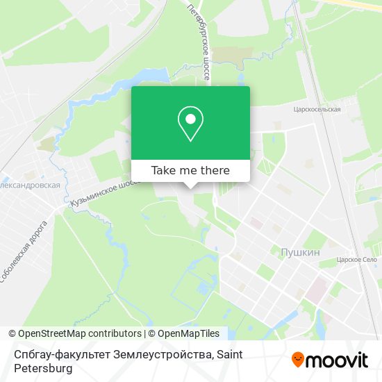 Спбгау-факультет Землеустройства map