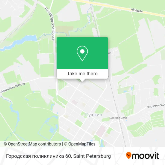 Городская поликлиника 60 map