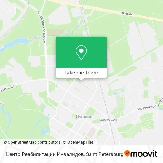 Центр Реабилитации Инвалидов map