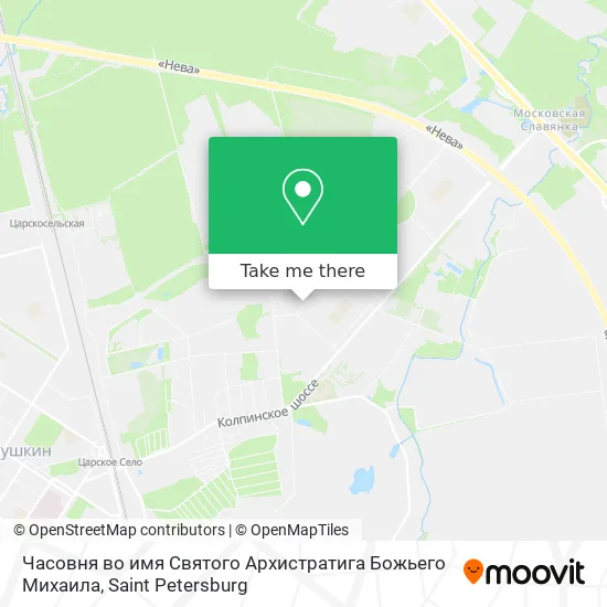 Часовня во имя Святого Архистратига Божьего Михаила map