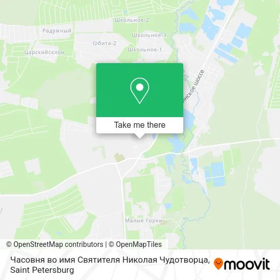 Часовня во имя Святителя Николая Чудотворца map