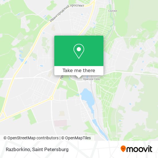 Razborkino map