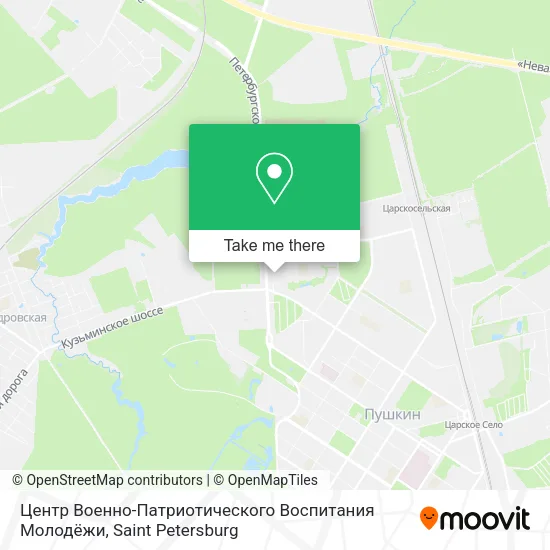 Центр Военно-Патриотического Воспитания Молодёжи map