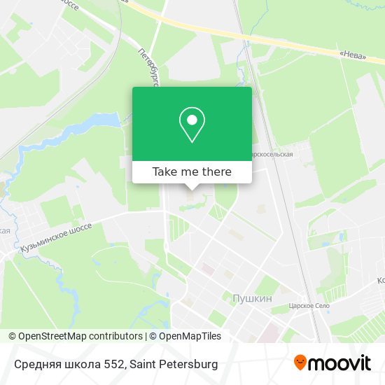 Средняя школа 552 map