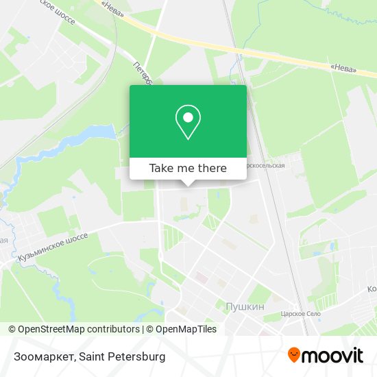 Зоомаркет map
