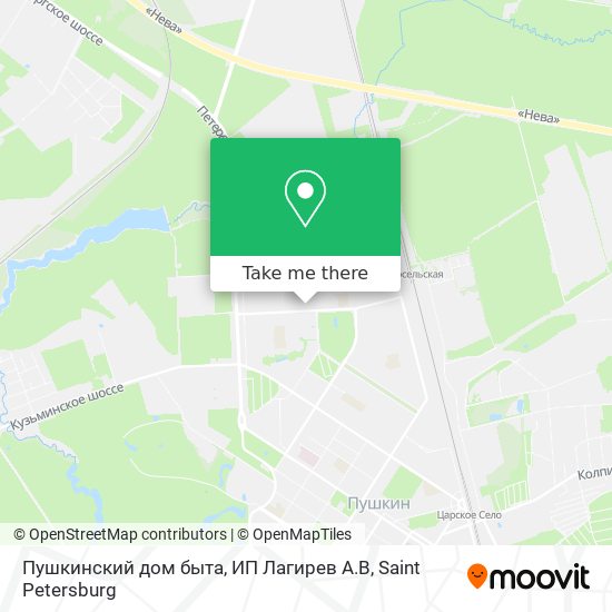 Пушкинский дом быта, ИП Лагирев А.В map