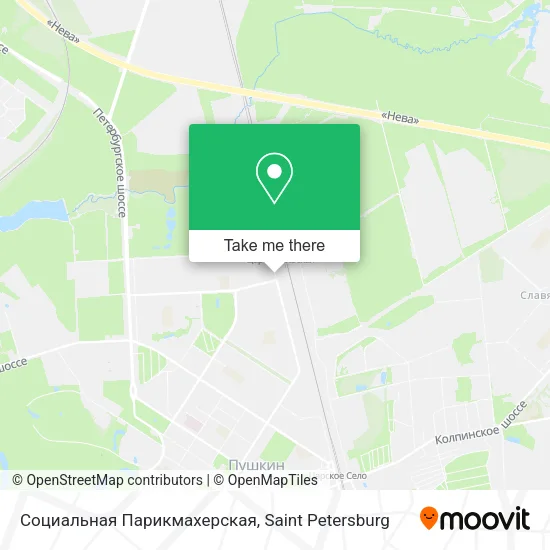 Социальная Парикмахерская map