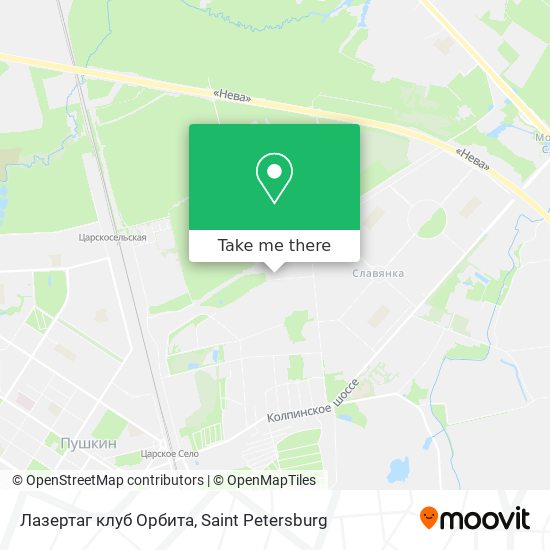 Лазертаг клуб Орбита map