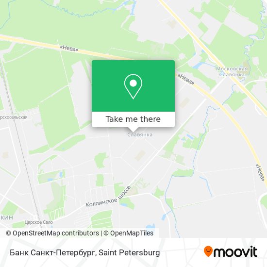Банк Санкт-Петербург map